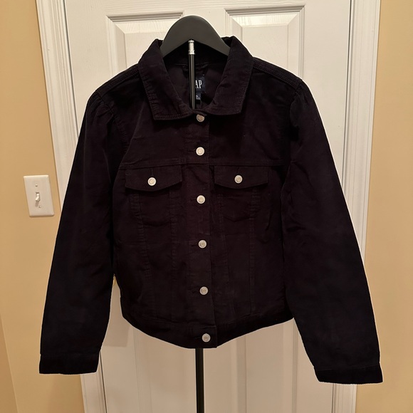 GAP Jackets & Blazers - GAP Black Corduroy Jacket - Size XL